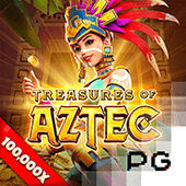 Treasures of Aztec Game Logo